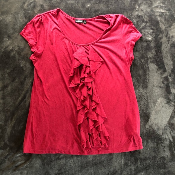 Apt. 9 Tops - 🌸 3/10:  Apt.9 Ruffle front blouse